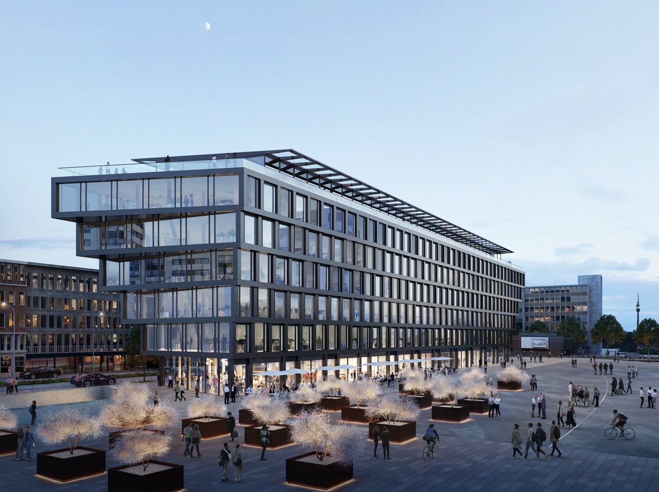 Mercator One Gebäude Duisburg, Germany