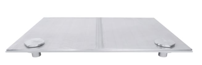 Freezer plate in aluminium