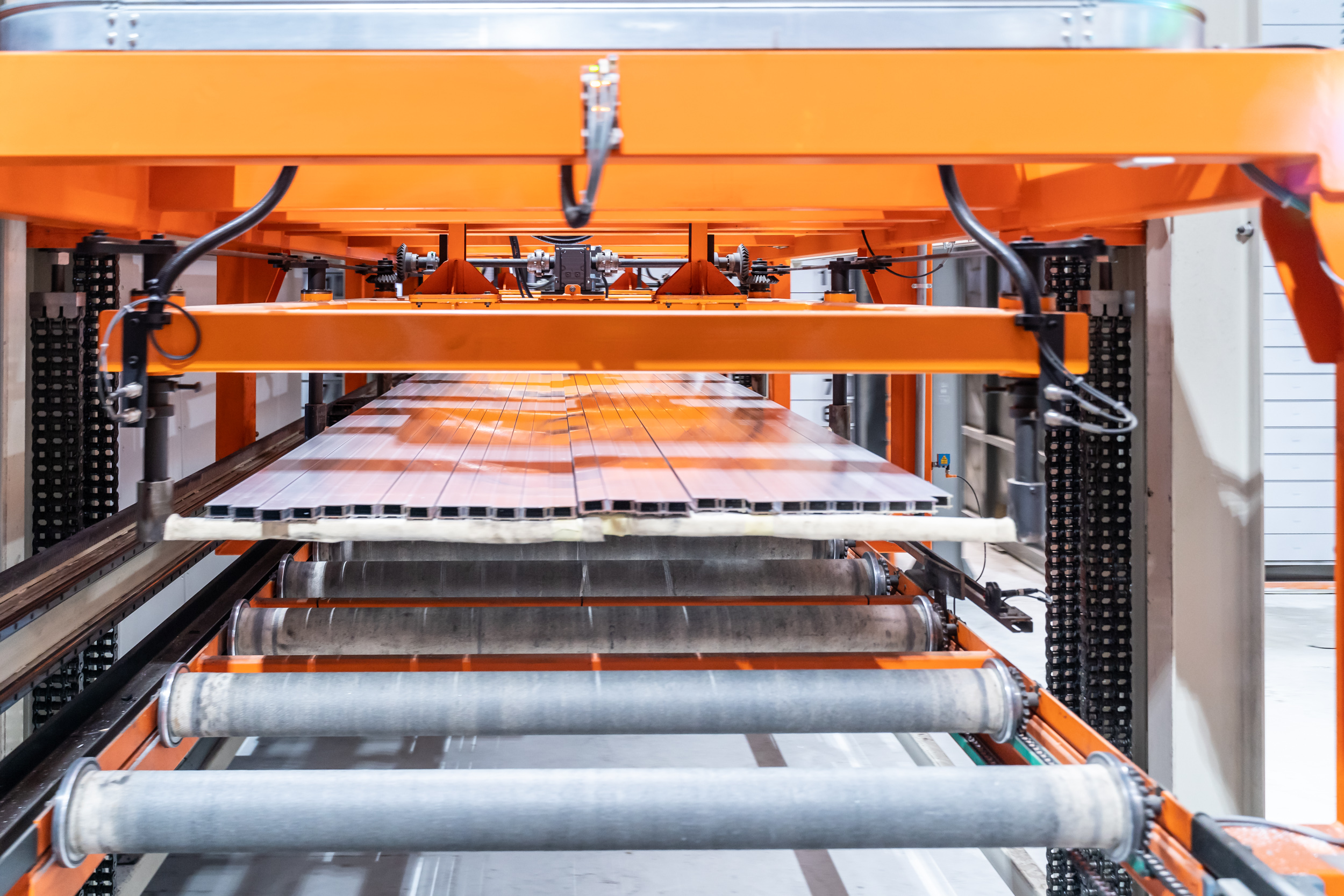 Notre presse d'extrusion à Puget