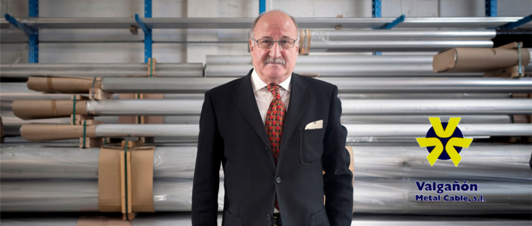 Julio Valgañón, gerente de Valgañón Metal Cable