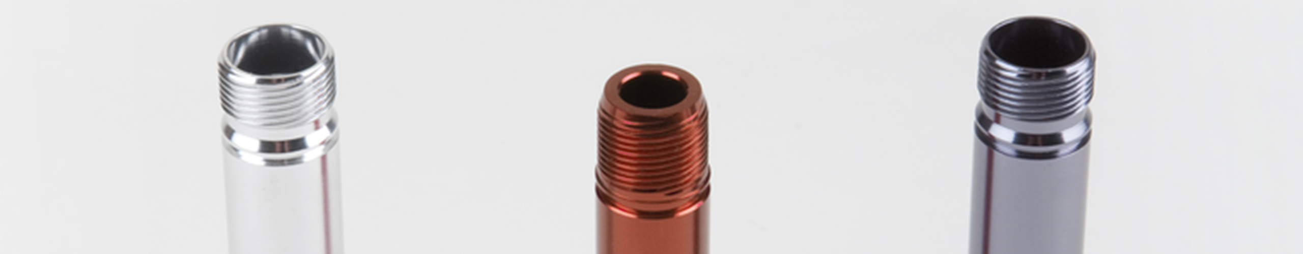 Aluminium med forskellige finish