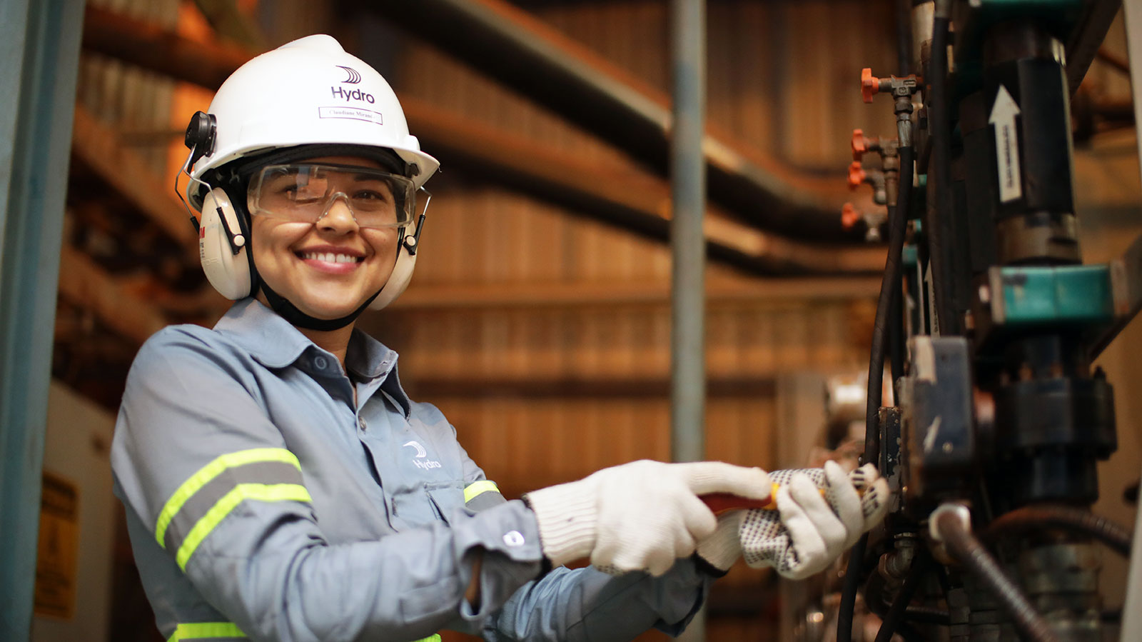 Worker in Paragominas, Brazil