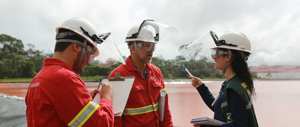 a group of people wearing helmets