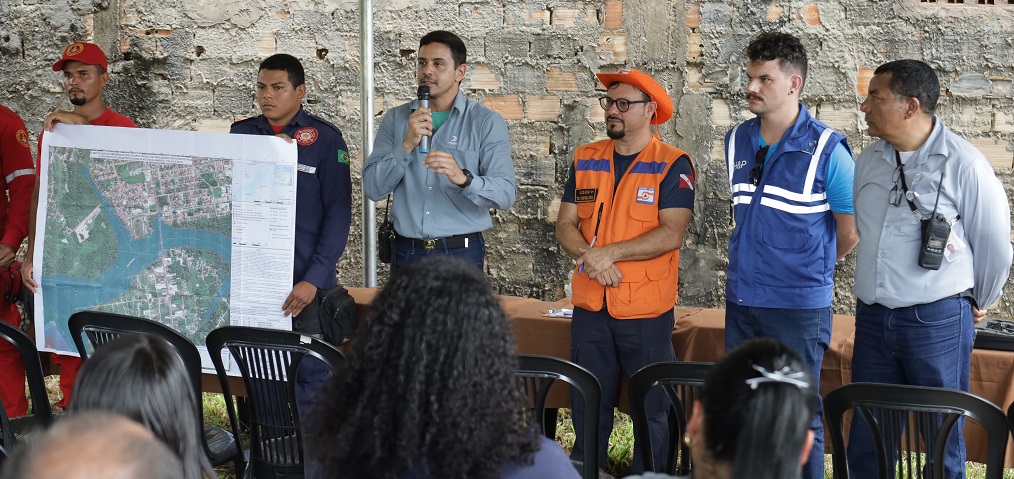 a group of people standing outside